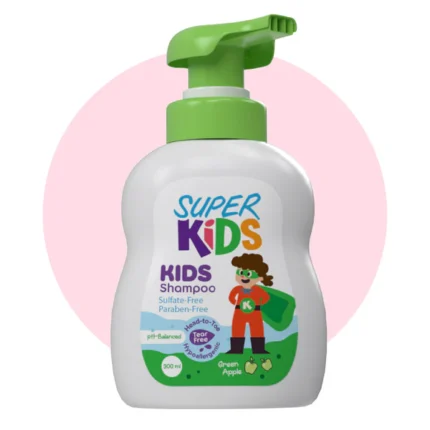 Super kids Kids Shampoo Green Apple Fragrance