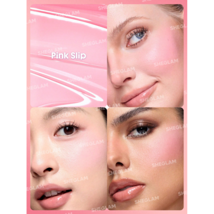 Sheglam Color Bloom Liquid Blush-Pink Slip.