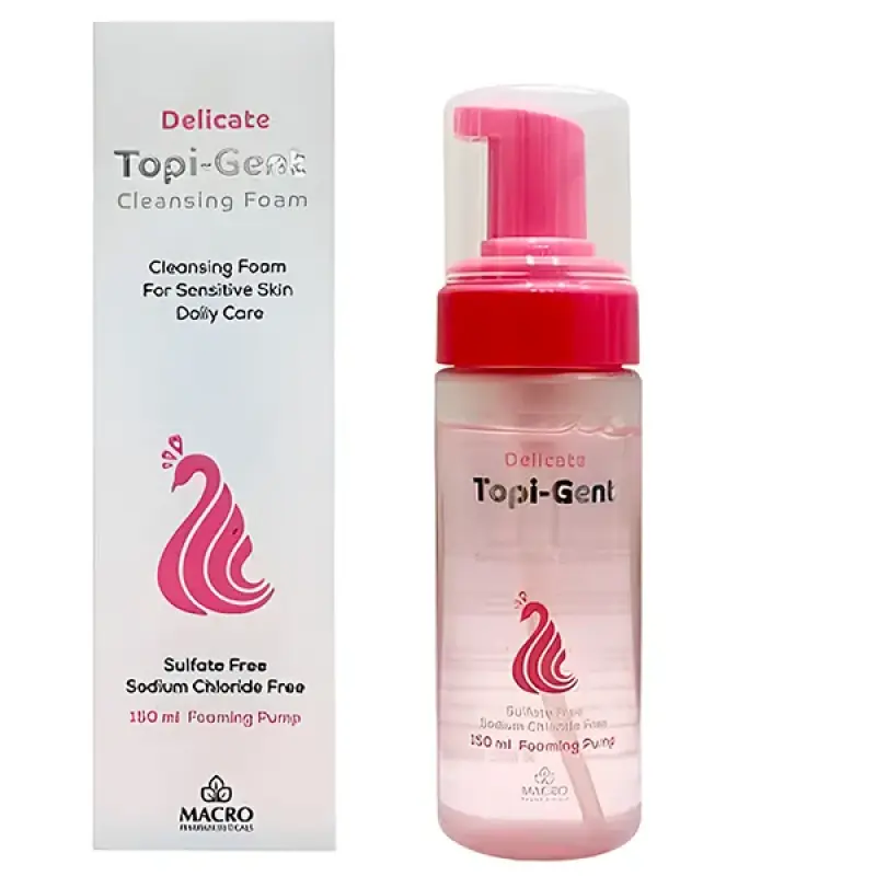 Topi Gent Cleansing Foam For Sensitive Skin Topi Gent Cleansing Foam For Sensitive Skin