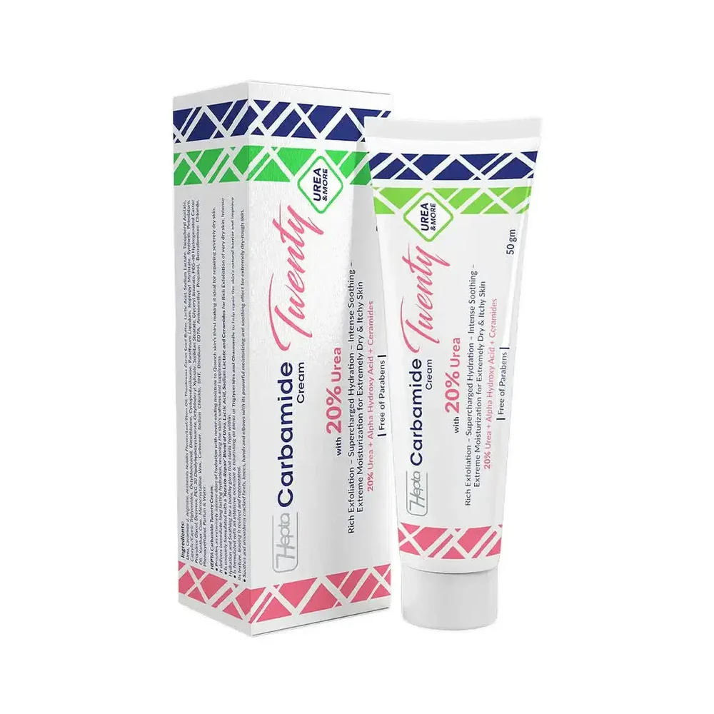 Hepta Carbamide Twenty Cream 50GM Hepta Carbamide Twenty Cream 50GM
