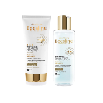 Beesline 4 in 1 Whitening Cleanser + Beesline Whitening Facial Toner.