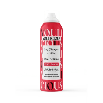 YOULICIOUS DRY SHAMPOO & MIST FRUITY SPARKLE 200ml