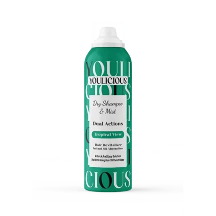 YOULICIOUS DRY SHAMPOO &MIST TROPICAL VIEW 200ml